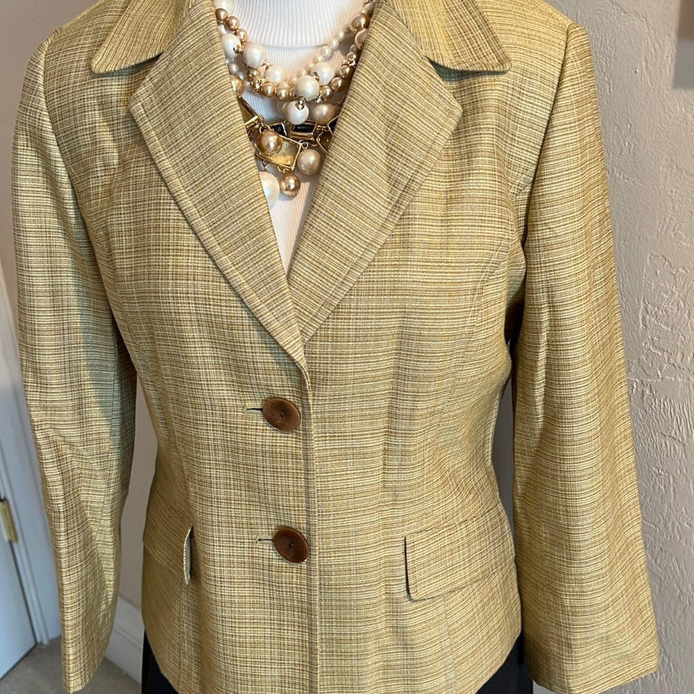 Kasper Two-Button Blazer